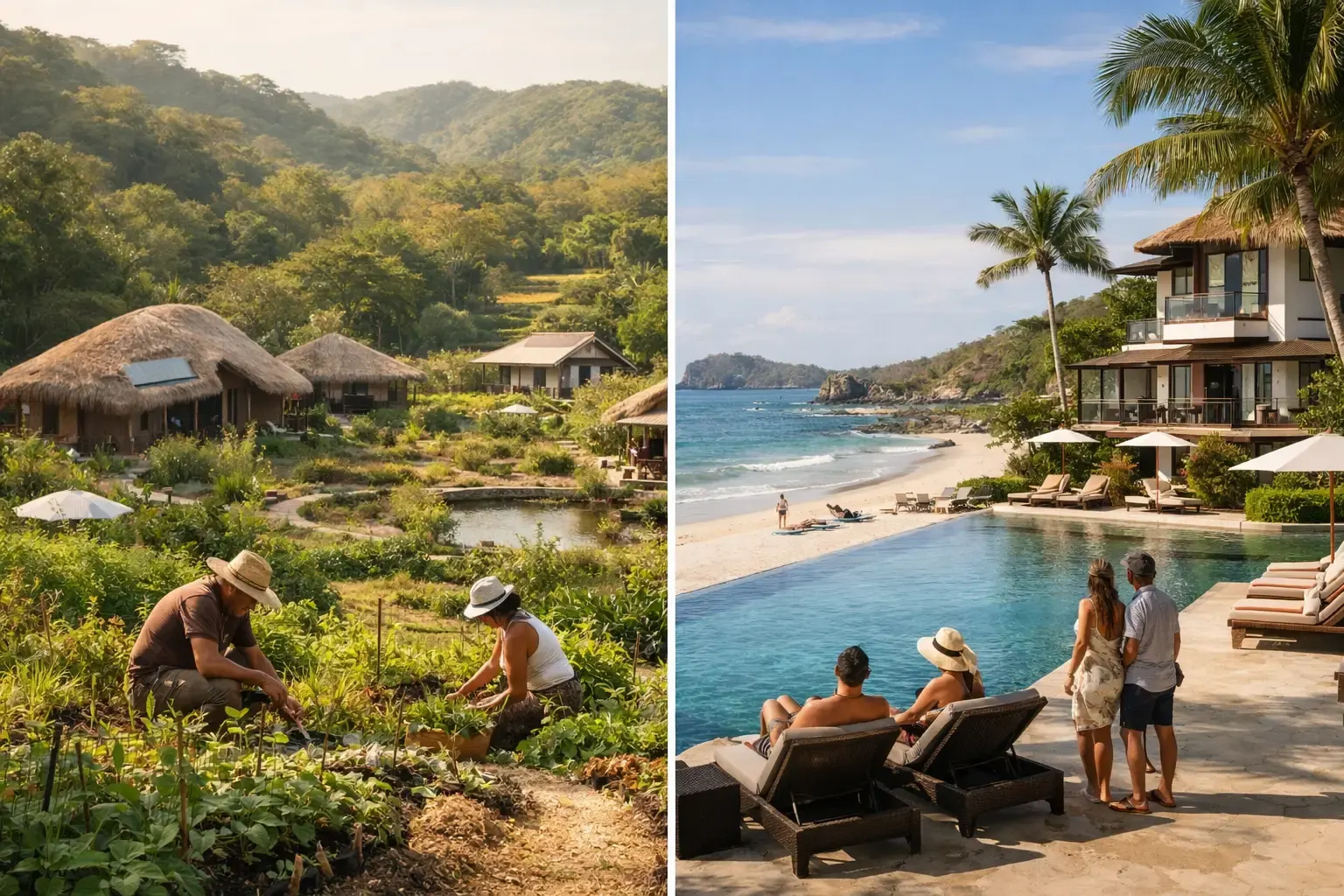 Regenerative Villages vs Resort Communities