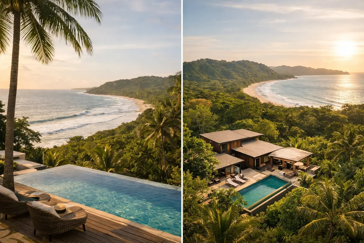 Santa Teresa Versus Nosara Real Estate